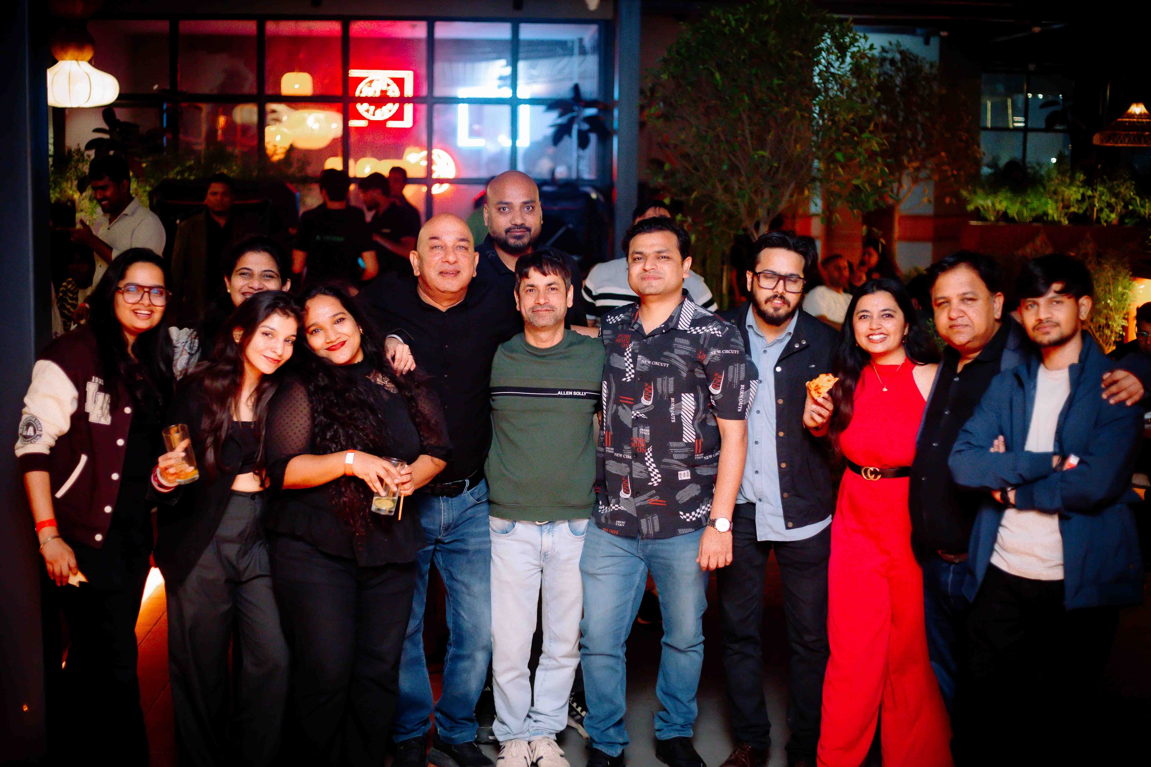 Premium lounge atmosphere