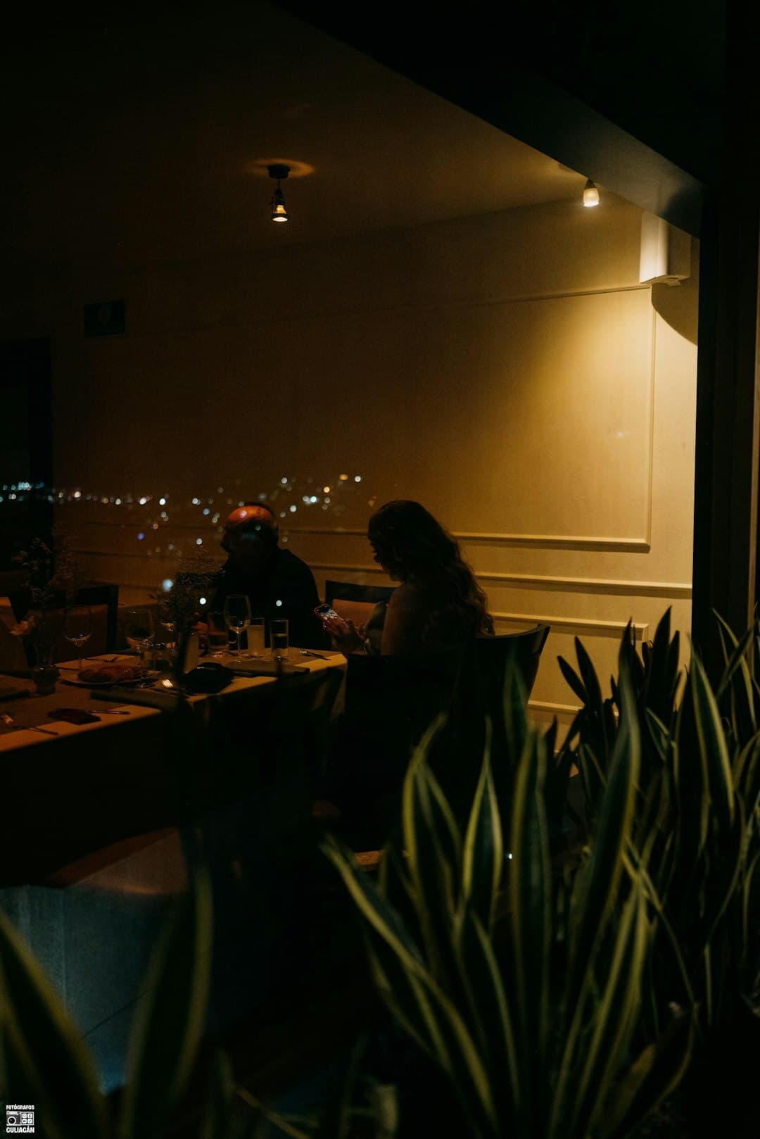 Fine dining ambiance